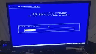 Installing windows xp on a flash drive