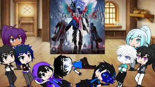 Me and my friends react to DMC 5 clip vid