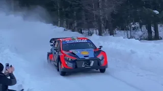 WRC Rally Sweden 2023 - Stage 5 - Brattby