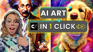 AI Art Made EASY in 5 Seconds with Creative Fabrica's SPARK AI Generator! (Full Tutorial!)