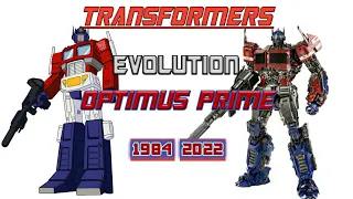 OPTIMUS PRIME: Evolution in Cartoons, Movies and Video Games (1984-2022) | Transformers