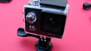 Review y test de la cámara H9 Ultra HD 4K Action cam Wifi de menos de 37 euros