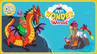 Pepi Wonder World от Pepi Play. Драконья гора - остров гномов в Мире Чудес Пепи. Обновление игры