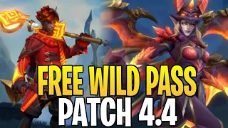 WILD RIFT PATCH 4.4 - FREE WILD PASS ELITE TUTORIAL! GET YOURS NOW!