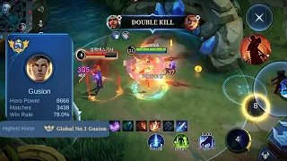 Perfect prediction and pure practical skills with Global Gusion