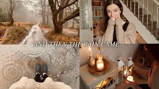 April's moody arrival 🌧️ Spring clothes haul, rainy English countryside, cooking Coq au vin vlog