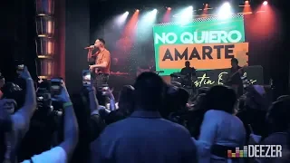 Justin Quiles - No Quiero Amarte (Deezer Next Live Session)