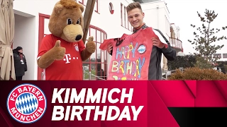 Der FCB KidsClub gratuliert "Kapitän" Kimmich zum Geburtstag