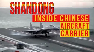 Inside China's Second Aircraft Carrier Shandong | Ready For High Seas!