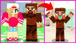 MİRAY HAMİLE, FAKİRİN YENİ BEBEĞİ OLDU! 😍 - Minecraft ZENGİN FAKİR HAYATI