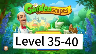 Garden Scapes 🍋 Level 35-40 🏆 #gardenscapes #subscribe