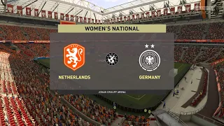 FIFA 21 | Netherlands vs Germany - Friendly International Women | 24/02/2021 | 1080p 60FPS