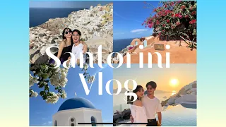 【旅行vlog】わいゎぃ夫婦の新婚旅行🧑‍⚕️💍初YouTubeはサントリーニ島🏝️絶景すごすぎてリピ確🥹✨