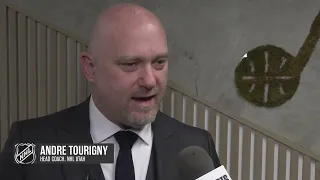 Utah Hockey HC André Tourigny Talks Team Chemistry, Leading Team Canada + His Nickname