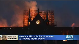 Nearly $1 Billion Donated To Rebuild Notre Dame Cathedral