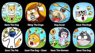 Save The Dog, Sting The Dog, Dog Saver, Save The Dogi, Save The Pet, Draw One Line, Save The Woman