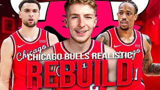 CHICAGO BULLS REALISTIC REBUILD IN NBA 2K23!