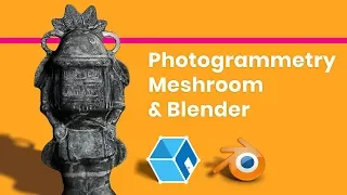 Photogrammetry in Meshroom & Blender