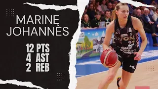 MARINE JOHANNÈS highlights&defense vs Tarbes|Coupe de France Féminine QuarterFinals #marinejohannes