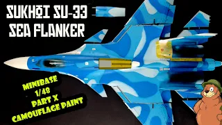 Minibase 1/48 Su-33 Flanker-D Part X Camouflage Painting