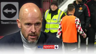 Ronaldo walks off BEFORE full-time 😳 | Ten Hag: I'll deal with it