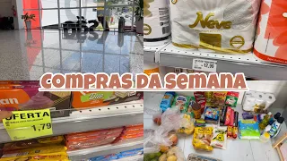 COMPRAS DA SEMANA NO SUPERMERCADO | COMPRAS DE REPOSIÇÃO - DONA DE CASA COM AMOR 🥰