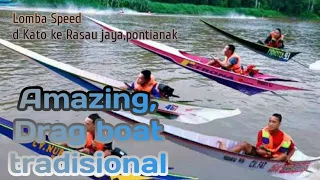 Amazing,drag Boat Tradisional.Top speed 250/km. HR