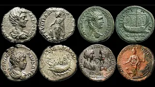 ✅ Монеты, Каракалла, 211 - 217 гг., Древний Рим, Часть 1, 🌏 Coins, Caracalla, Ancient Rome, Part 1 🏺