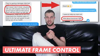Frame Control 101: Influence Women & Get What You Want (Text Examples)