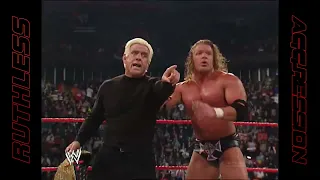 Triple H vs. RVD - Canadian Lumberjack Match | WWE RAW (2002) 2