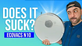 ECOVACS DEEBOT N10 ( Unboxing & Review ) Does It Suck?