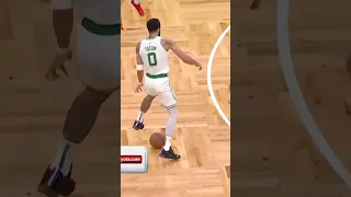 SLICK Jayson Tatum DRIBBLE MOVE into a the DRIVE!🏀💨 #shorts