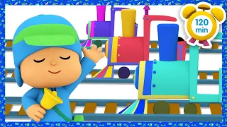 🚆 POCOYO PORTUGUÊS do BRASIL - O Trem E Sua Locomotiva Passeiam [120 min] DESENHOS ANIMADOS