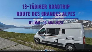 Wohnmobil-Roadtrip Mai 2023, Route des Grandes Alpes