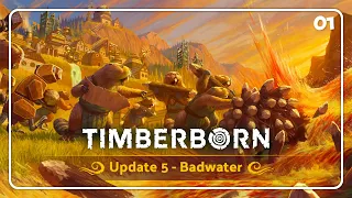 UPDATE 5 de este JUEGAZO - TIMBERBORN Gameplay Español Ep1