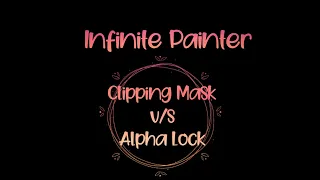 Clipping Mask v/s Alpha Lock| Infinite Painter Basics (for beginners) #shorts #digitalart