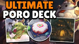 The NEW Poro King is GREAT! Amazing Deck To Climb With - Legends of Runeterra