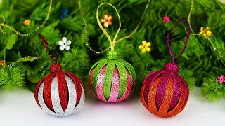 DIY Christmas Ornaments Ball | Christmas Tree Decorations | Christmas Tree Toys