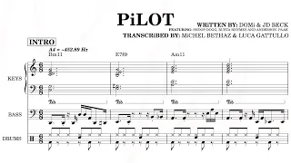 DOMi & JD BECK - PiLOT (Full Instrumental Transcription)