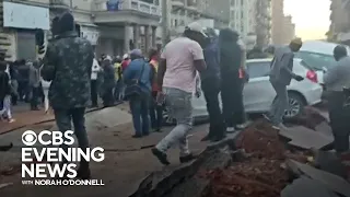 One killed, dozens hurt in suspected gas explosion in South Africa