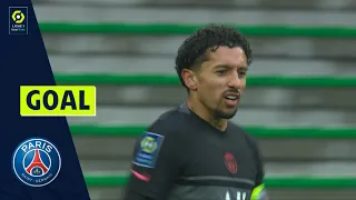 Goal  MARQUINHOS (45' +2 - PSG) AS SAINT-ÉTIENNE - PARIS SAINT-GERMAIN (1-3) 21/22