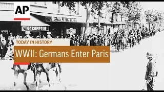 WWII: Germans Enter Paris - 1940 | Today In History | 14 June 18