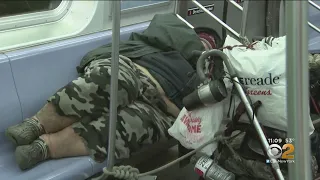 Report Finds Homeless Surge On NYC Subways