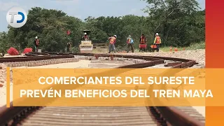 Habitantes del sureste prevén beneficios económicos y de movilidad con Tren Maya