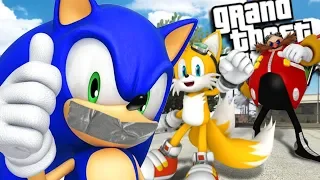 SONIC THE HEDGEHOG GETS KIDNAPPED MOD (GTA 5 PC Mods Gameplay)