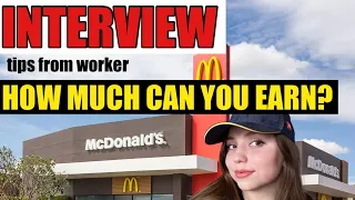 MCDONALD’S INTERVIEW 2023: questions, tips, first day, SALARY