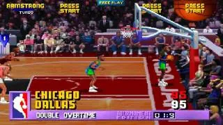 NBA Jam TE ARCADE 1080P HD PLAYTHROUGH - CHICAGO BULLS VS DALLAS MAVERICKS PT. 2 (EPIC MATCH)