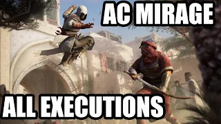 Assassin's Creed Mirage All Executions / Finishing Moves / Finishers