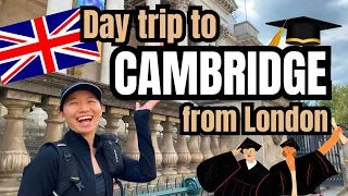 Day trip to Cambridge from London - Cambridge via the Greater Anglia train line #cambridge #london