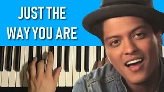 HOW TO PLAY - Bruno Mars - Just The Way You Are (Piano Tutorial Lesson)